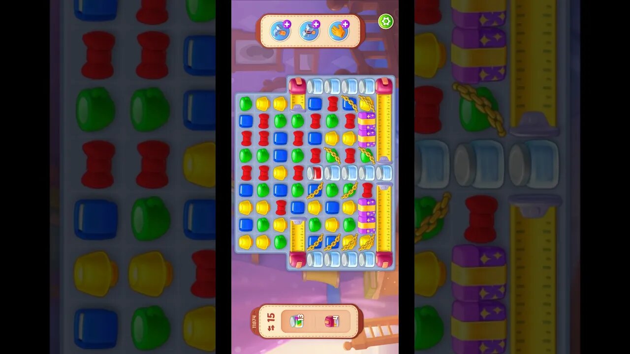 Shorts Playrix Homescapes Gameplay Walkthrough Level 11874