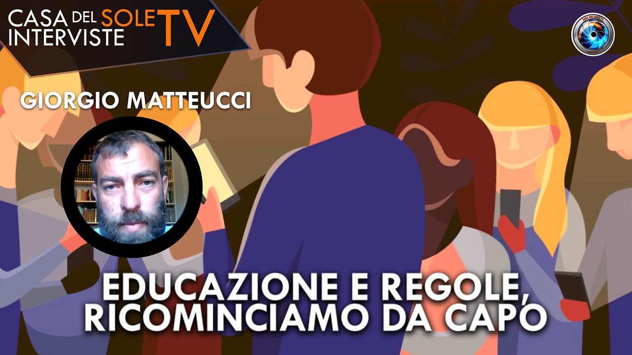 Giorgio Matteucci: educazione e regole, ricominciamo da capo