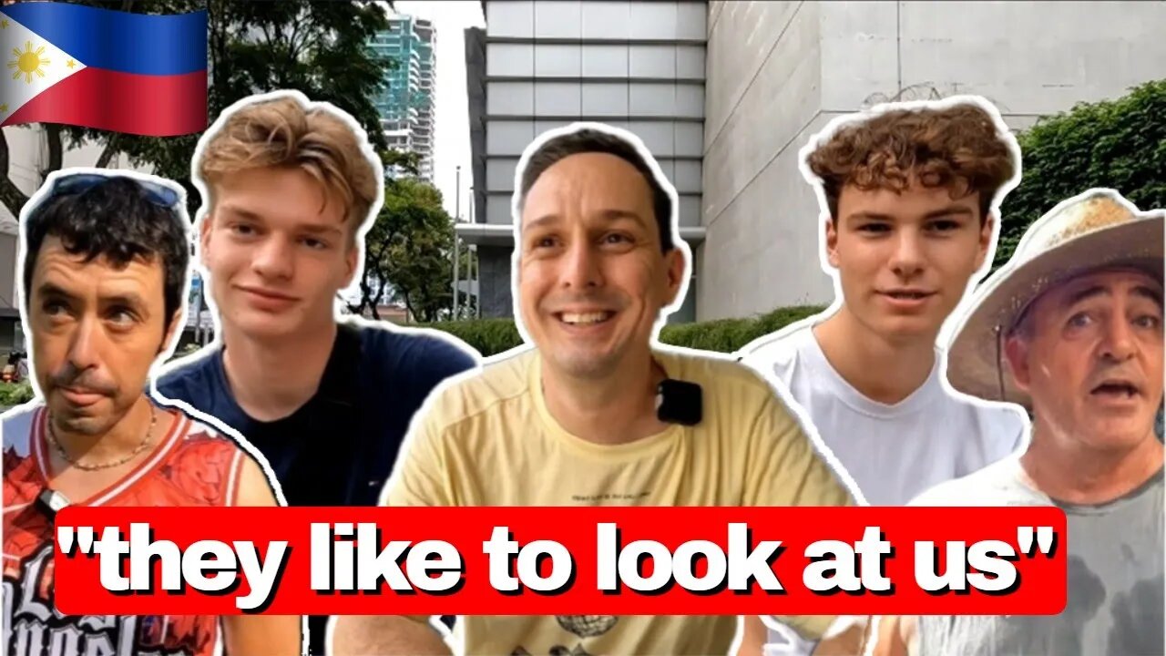 Why do Filipinos STARE at foreigners in the Philippines
