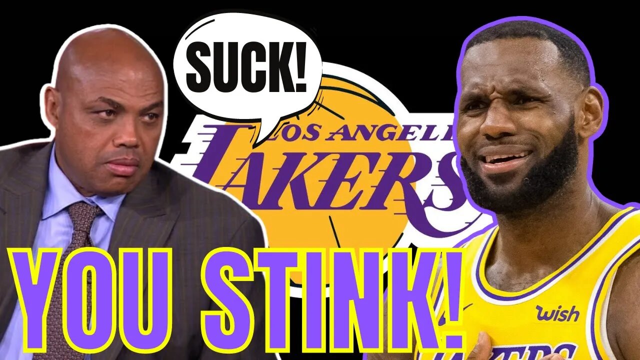 NBA Legend Charles Barkley ABSOLUTELY DESTROYS The Lebron James Led Lakers! "THEY STINK"