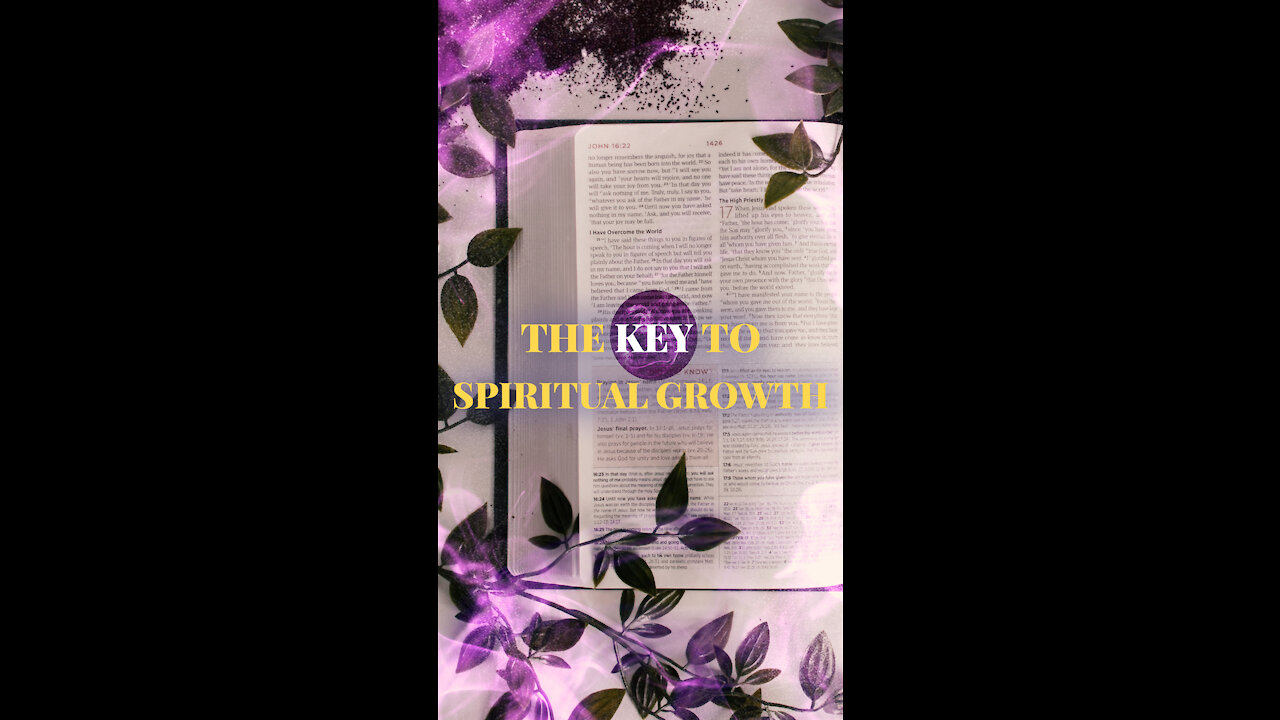 The Key: Open Your Bible