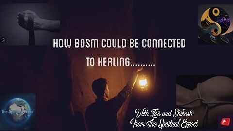 Exploring how #BDSM could be connected to healing. Trigger warning ⚠️