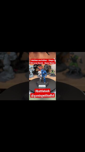 Gaming with ADHD Miniature Showcase 140 #shorts