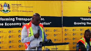 SOUTH AFRICA - Durban - KZN Transport Month Launch (Videos) (Mdx)