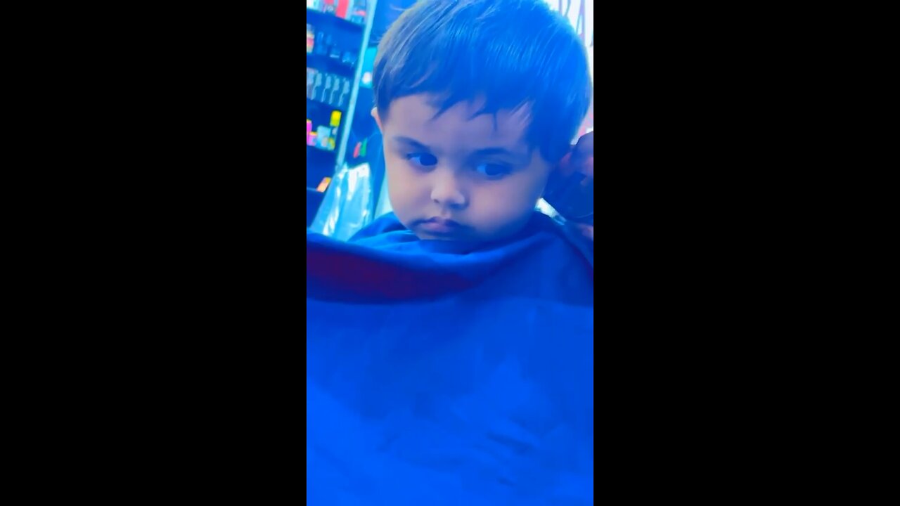 Huzaifa First Hair cut