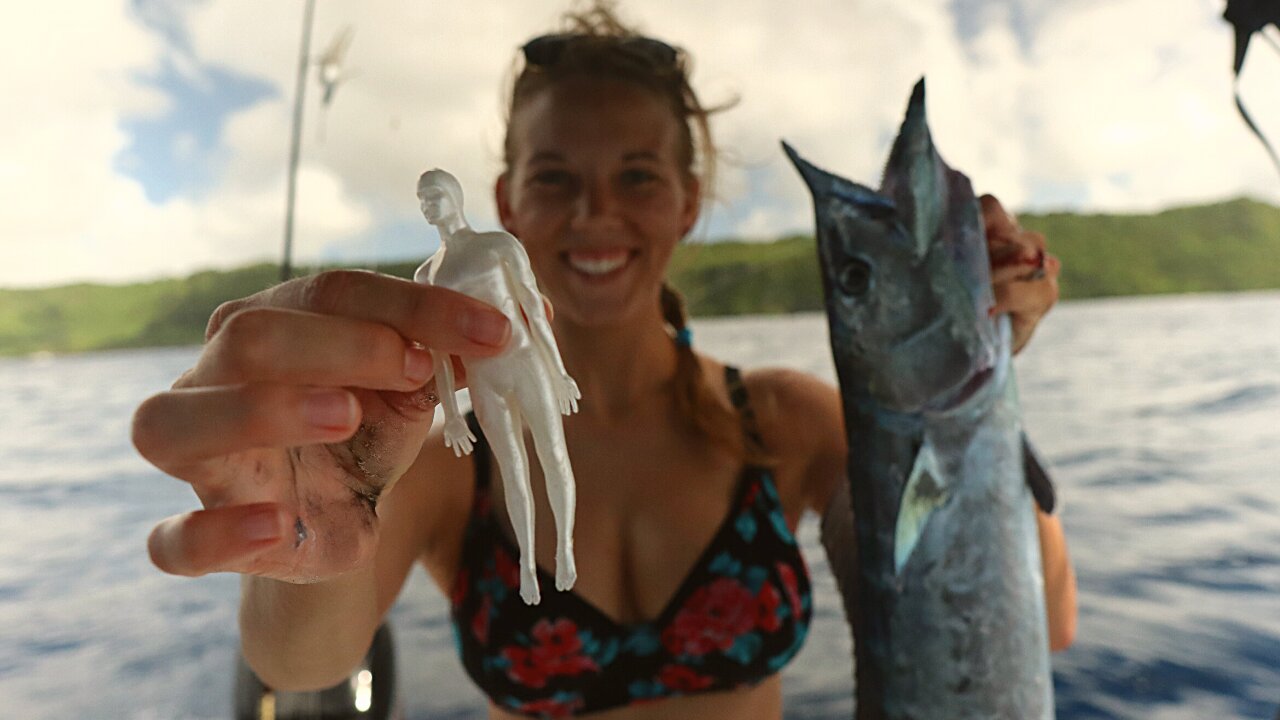 Meet Brandon! Our creepy Fishing Lures!