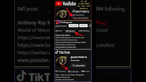 💝🤘2022 End Numbers! 👍Thank You All!🥰For Showing The Love!💖