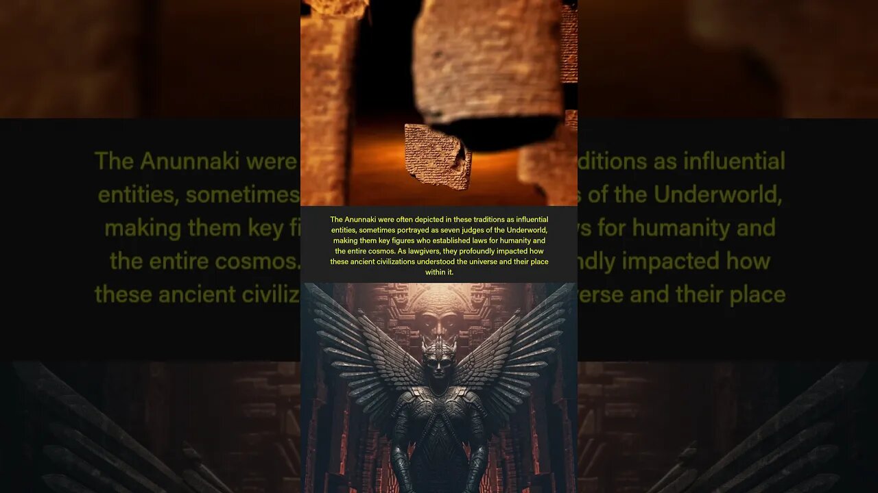 The Anunnaki: Ancient Deities of Creation and Judgment #shorts #ancient #history