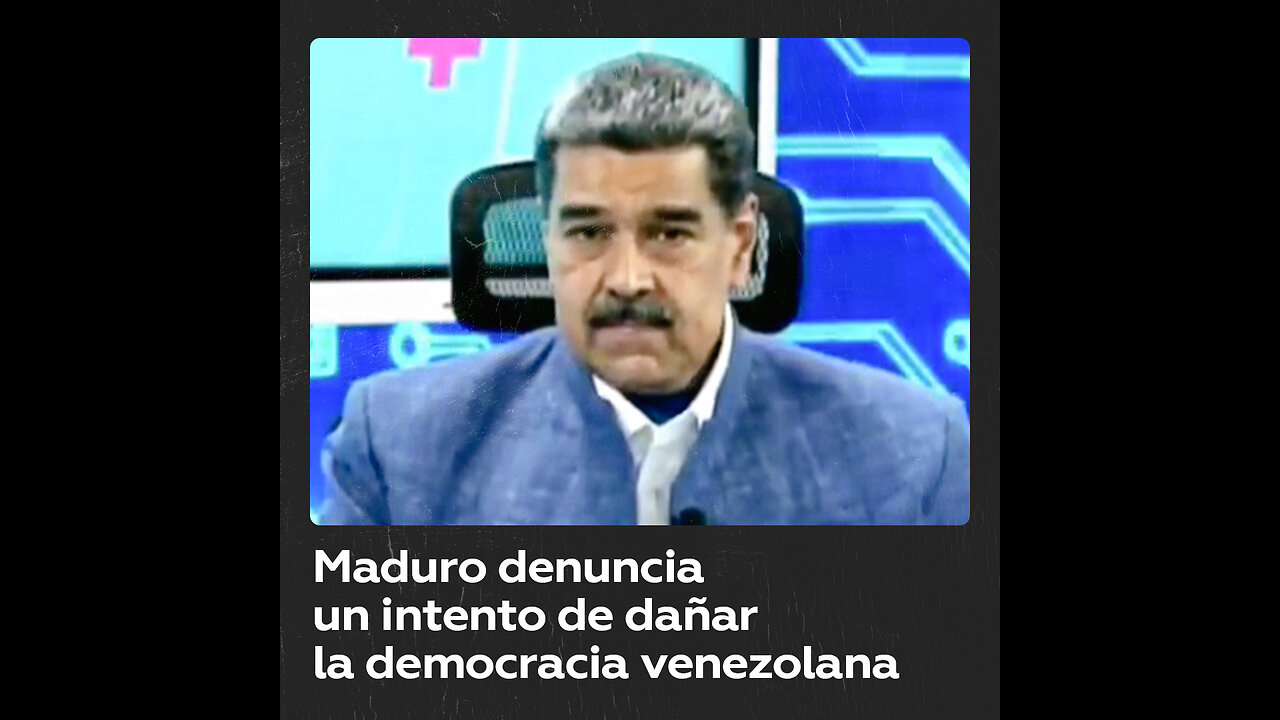 Maduro acusa a EE.UU. y a expresidentes colombianos de intentar dañar la democracia venezolana