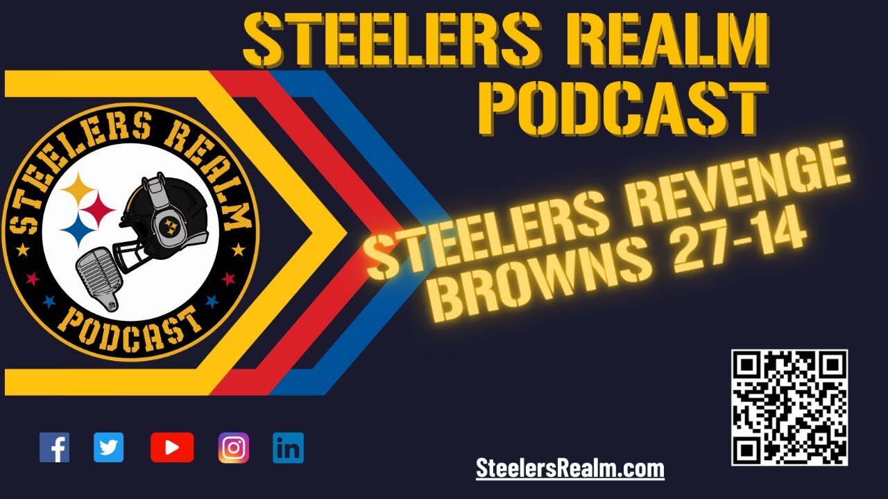 Steelers Revenge the Browns 27-14 Post Game recap SRP S6-E50 12/9/2024