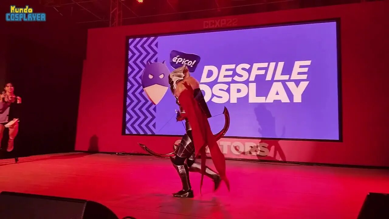 Desfile Cosplay na sexta-feira de CCXP 2022