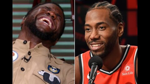 Kevin Hart bullys Kawhi Leonard into a championship