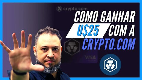 [🐴CRIPTO BAGUAL] Como Ganhar $25 Dólares Com a Crypto.com