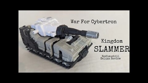 Kingdom SLAMMER Transformers Deluxe WFC Figure WFC-K33 (Wave 5) - Rodimusbill Review & Comparison