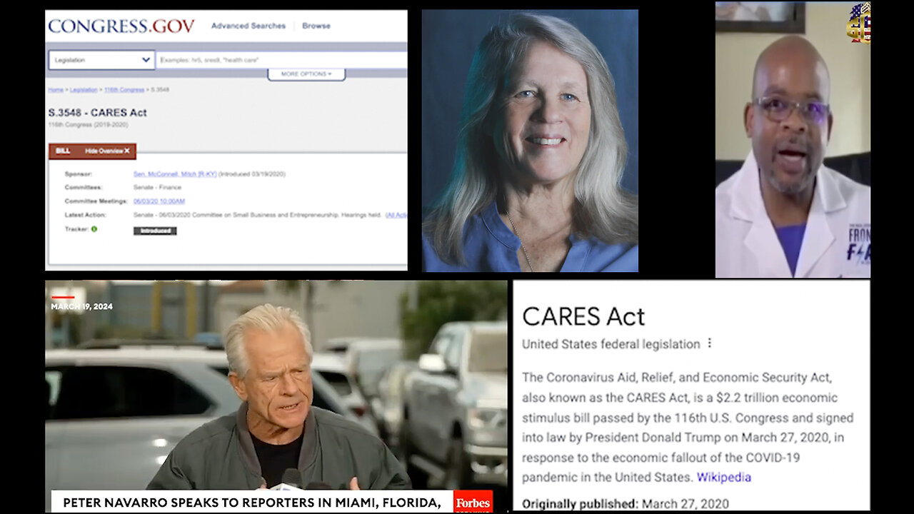 Dr. Judy Mikovits | Dr. Judy Reacts to Peter Navarro's Imprisonment & Yuval Noah Harari Saying, "People Having Relationships w/ Virtual Spouses." - Yuval Noah Harari + What Is the CARES Act?