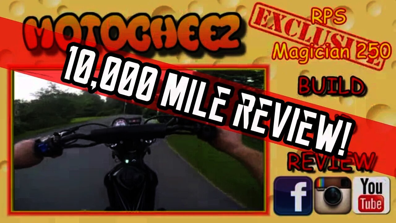 (E9) 10,000 MILE REVIEW! RPS Magician 250, My second ever China back in the Motocheez Fam.