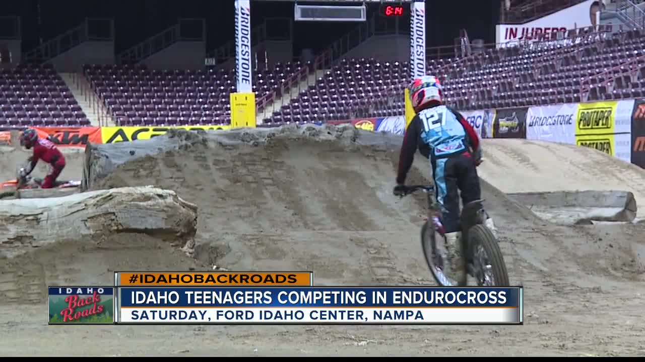 Two Idahoan teenagers compete at EnduroCross