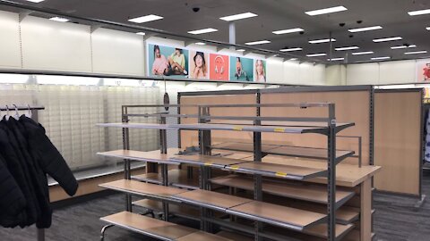 Empty Shelves @ Target 10-15-21