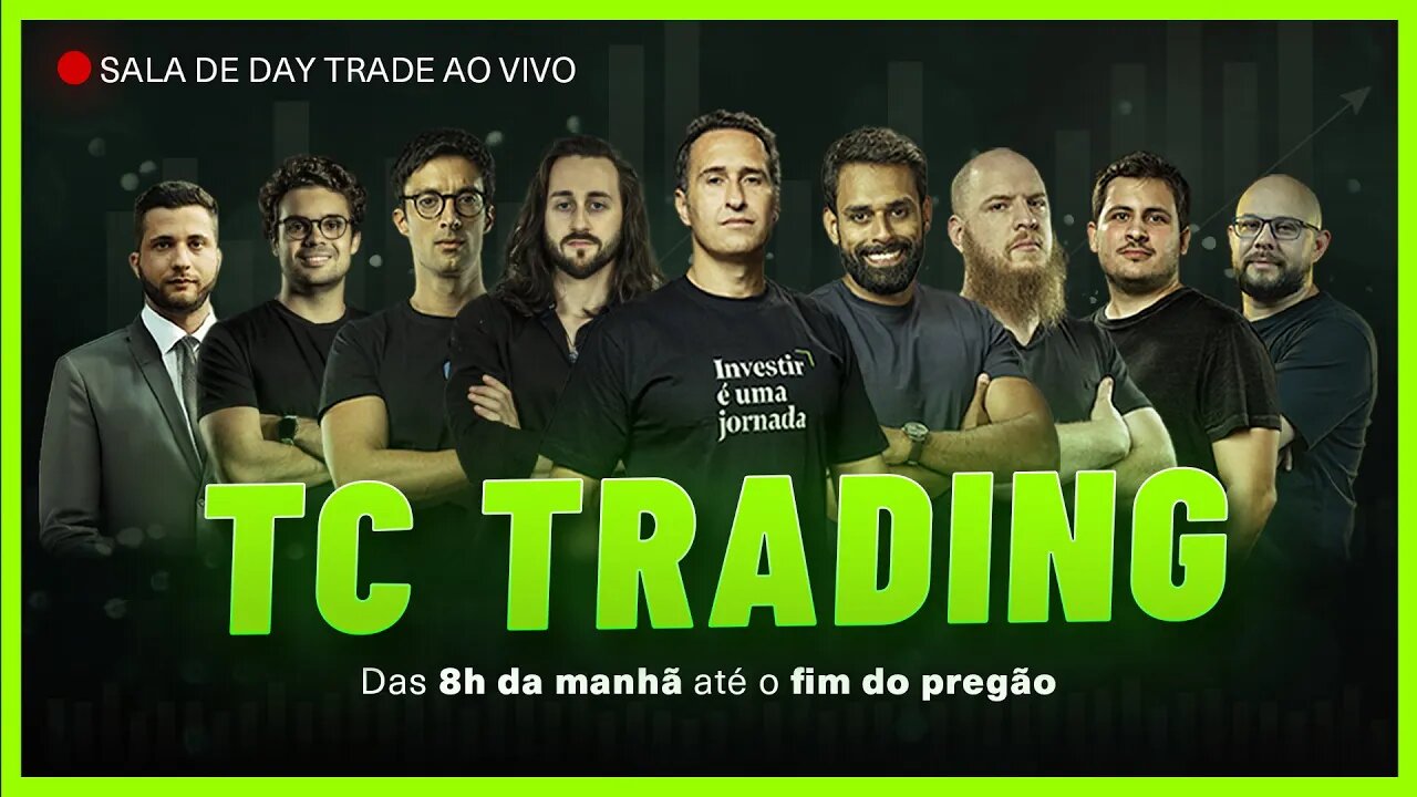 🔴 Sala Day Trade ao vivo Mini Indice, Mini Dólar e Ações - TC Trading - 14/12/2023