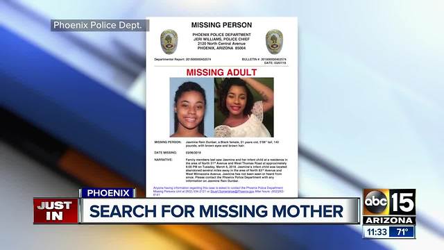 Police: Woman reported missing after leaving west Phoenix home; baby found abandoned