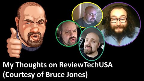 My Thoughts on ReviewTechUSA (Courtesy of Bruce Jones)