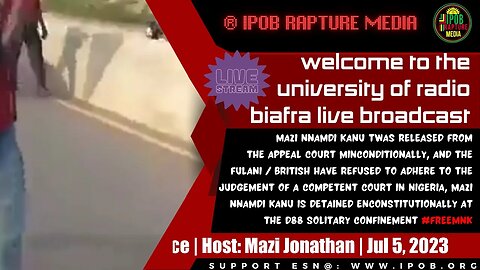 Welcome to the university Of Radio Biafra | Hausa - Service | Host: Mazi Jonathan | Jul 5, 2023