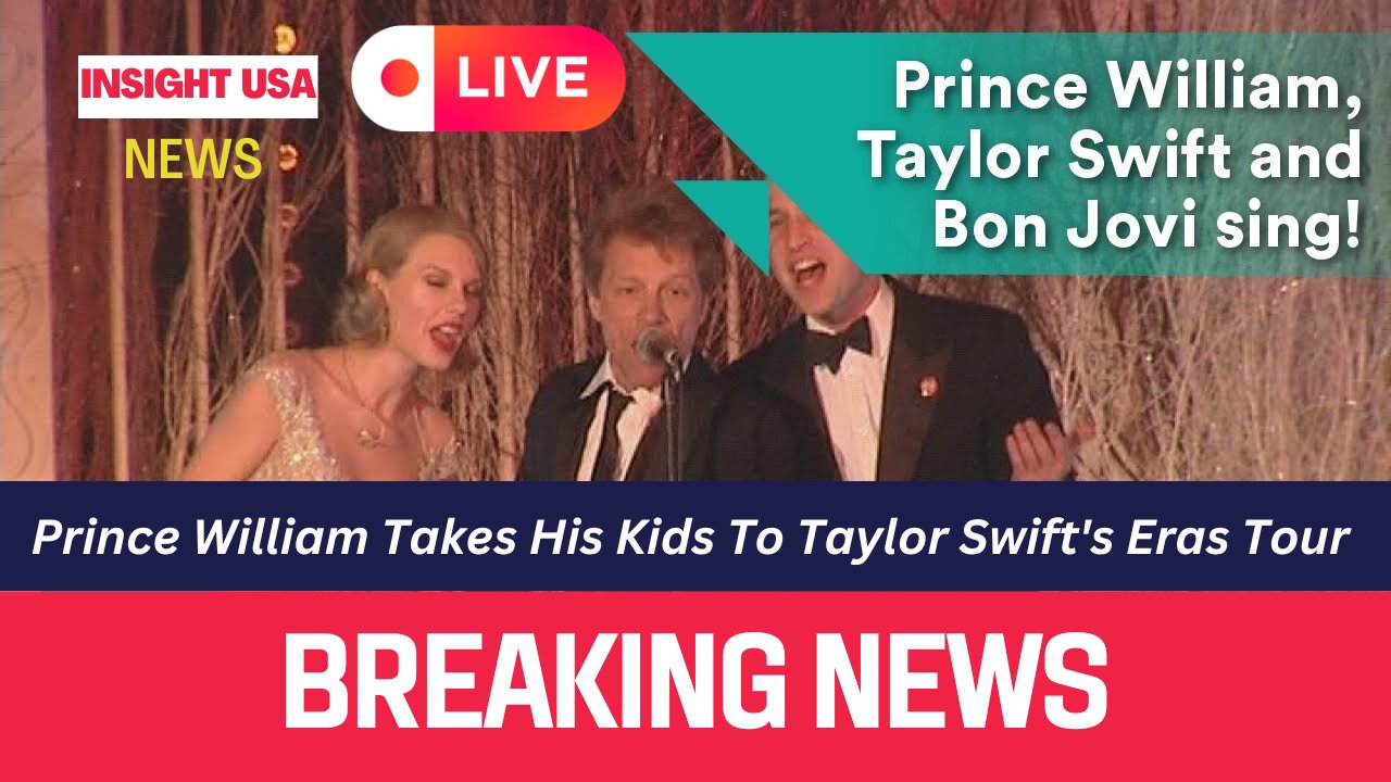 Prince William Takes His Kids To Taylor Swift's Eras Tour (Reports)