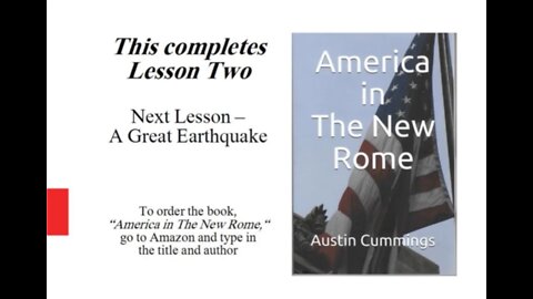 America in The New Rome, Lesson 2