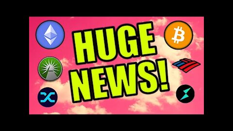 HUGE MOVE COMING FOR CRYPTOCURRENCY! WHALES BUYING ETHEREUM, BITCOIN, & MORE! CARDANO NEWS!