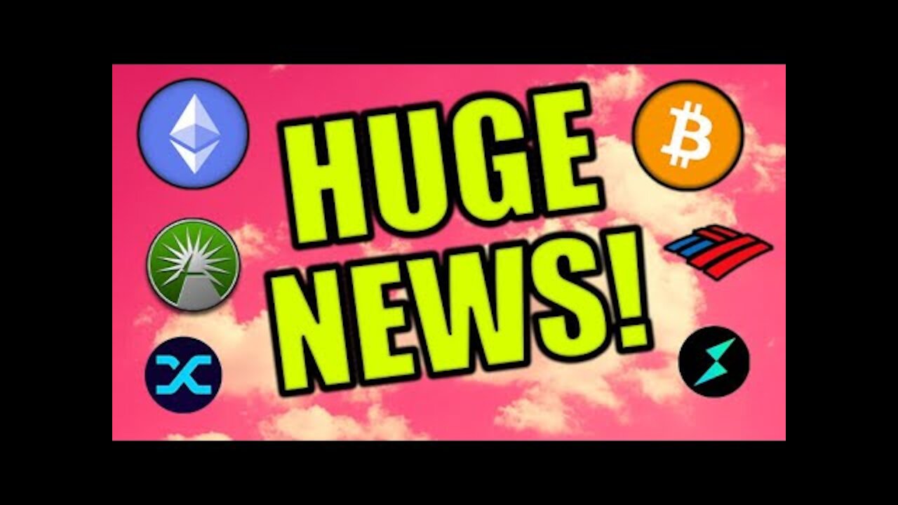 HUGE MOVE COMING FOR CRYPTOCURRENCY! WHALES BUYING ETHEREUM, BITCOIN, & MORE! CARDANO NEWS!