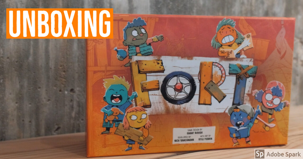 Unboxing Leder Game's, FORT