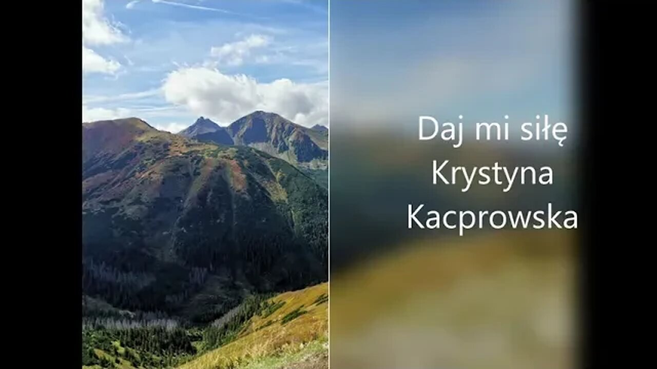 Daj mi siłę - Krystyna Kacprowska