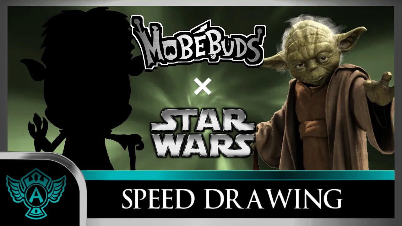 Speed Drawing: Star Wars - Yoda | Mobébuds Style