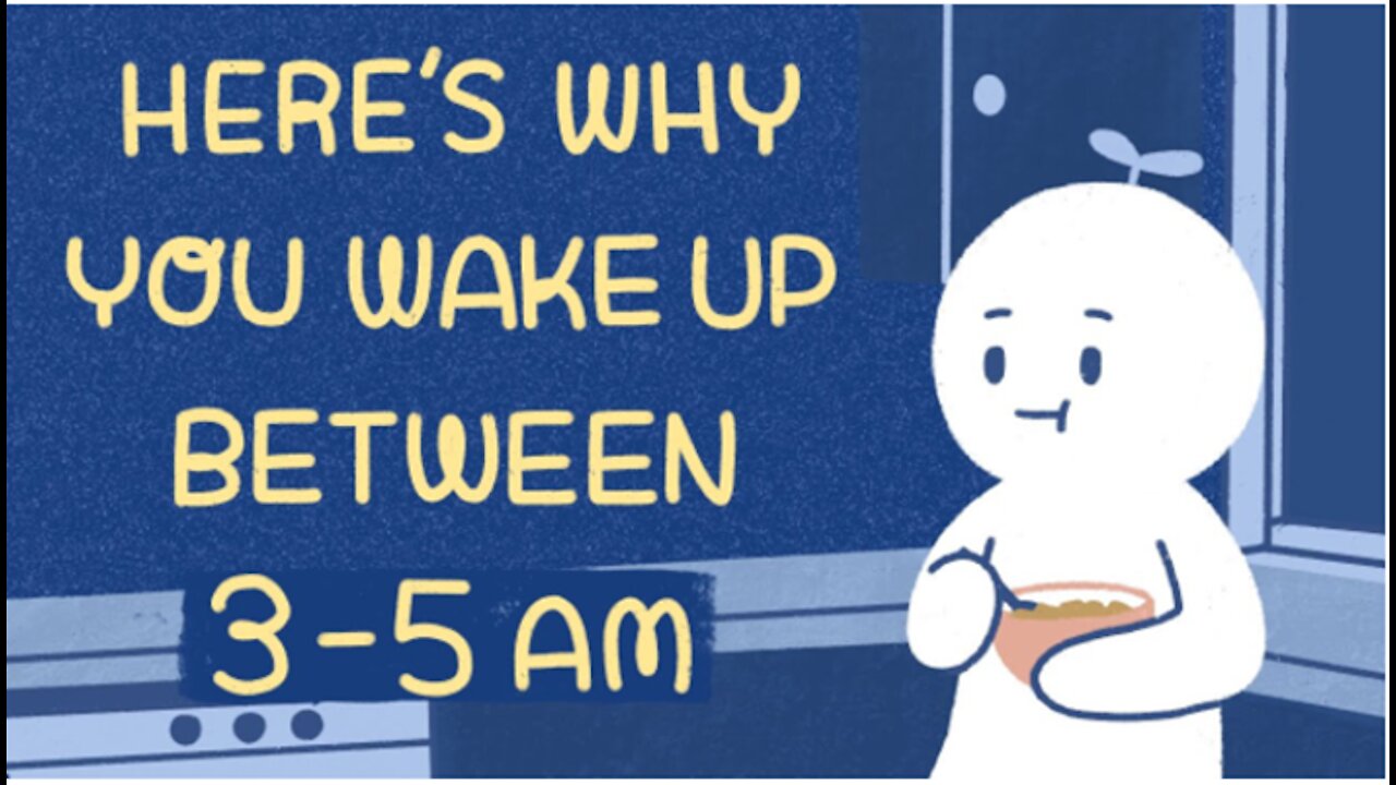 Here is Why You Always Wake Up Between 3 - 5 AM.