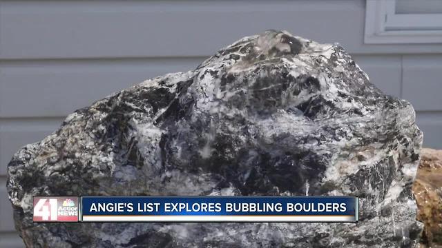 Angie's List explores bubbling boulders