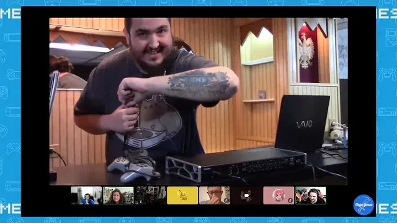 Paul Hadouken takes us down memory lane with tattoos, retro consoles and vinyls!