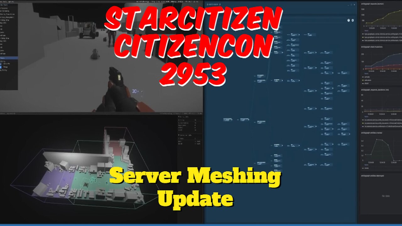 Star Citizen | CitizenCon 2953 | Server Meshing, PES & Replication Layer demo