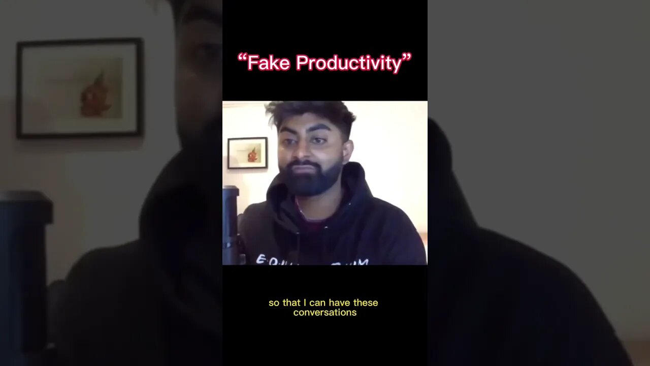 Fake Productivity Is Poison