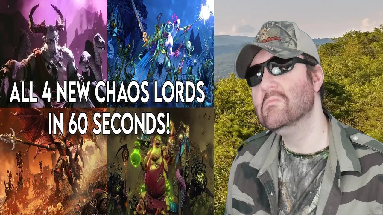 Champions Of Chaos Shorts Compendium - New DLC Lords Lore - Total War Warhammer 3 - Reaction! (BBT)