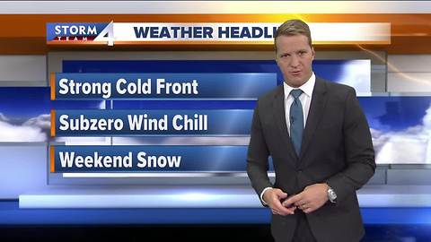 Cold air creeps back in