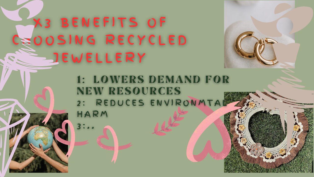 Recycled Jewellery Unites Style, Eco-Consciousness, & Community Support #recycledfashion