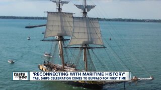 Reconnecting with maritime history. Tall ships are sailing into Buffalo