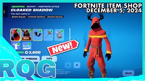 “NEW” ZELLFY’S LOCKER BUNDLE IS HERE! FORTNITE ITEM SHOP (December 5, 2024)