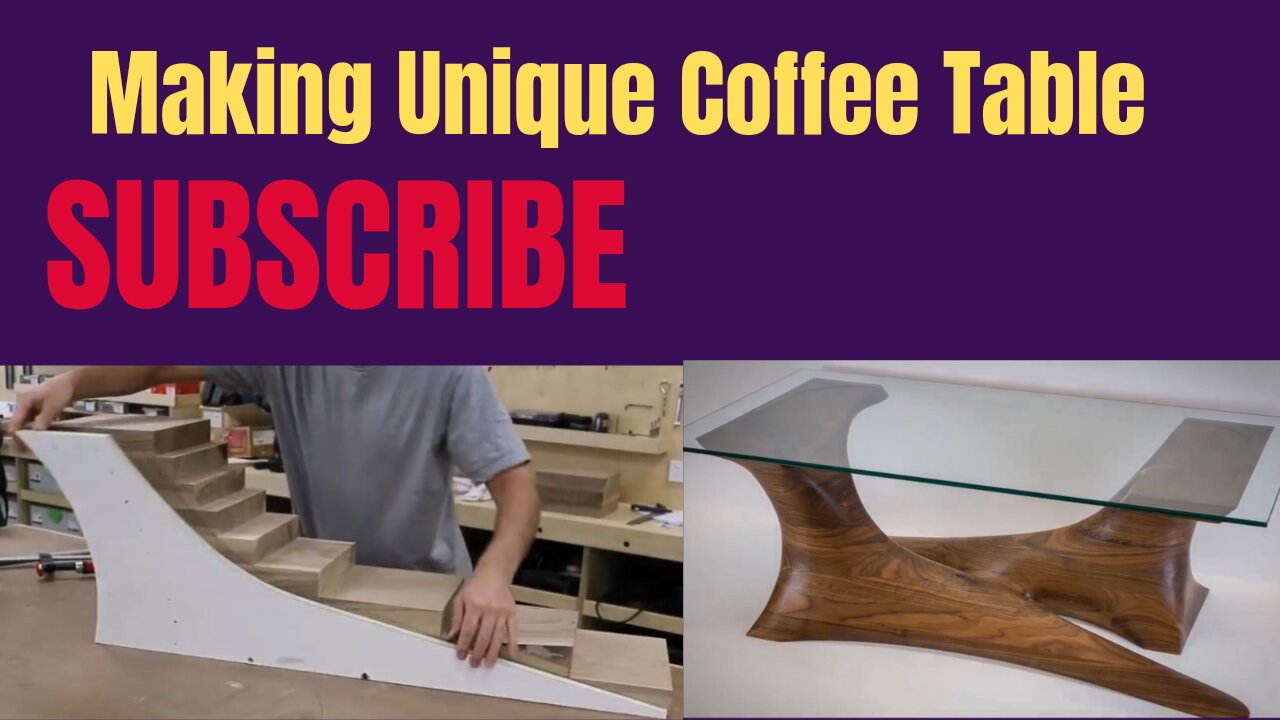 Making Unique Coffee Table