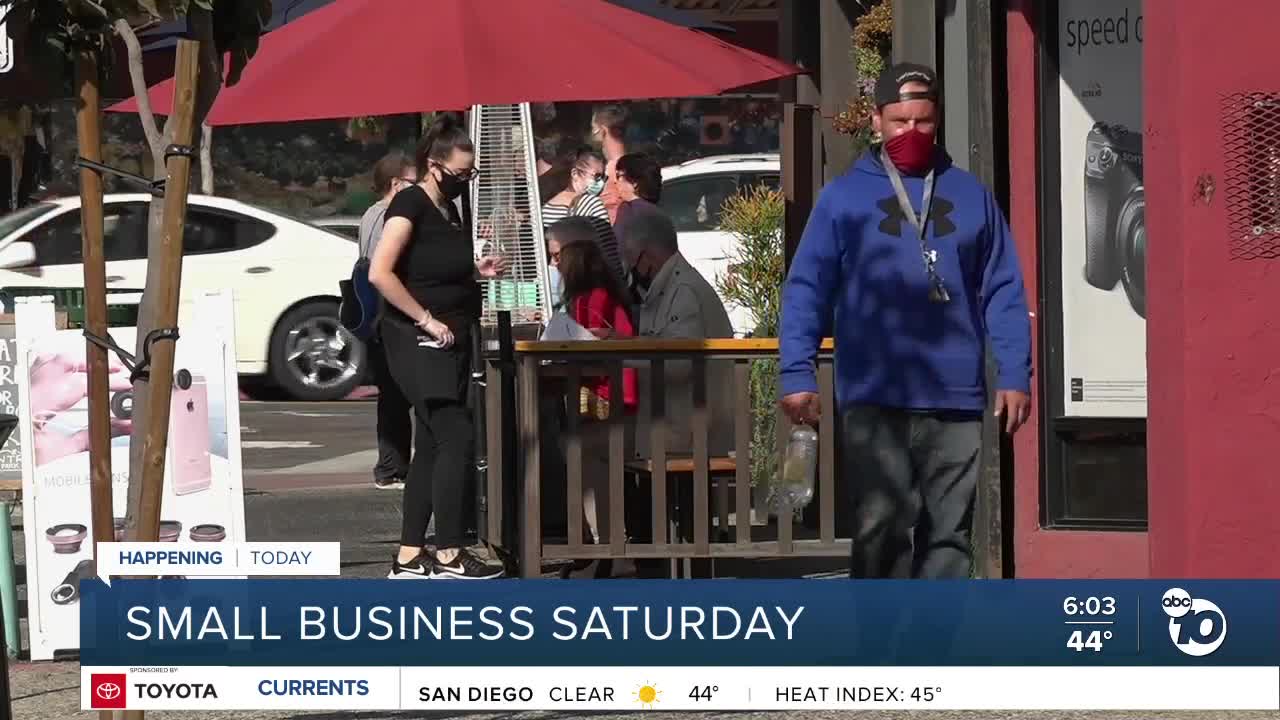 San Diego businesses push to shop local for Small Business Saturday