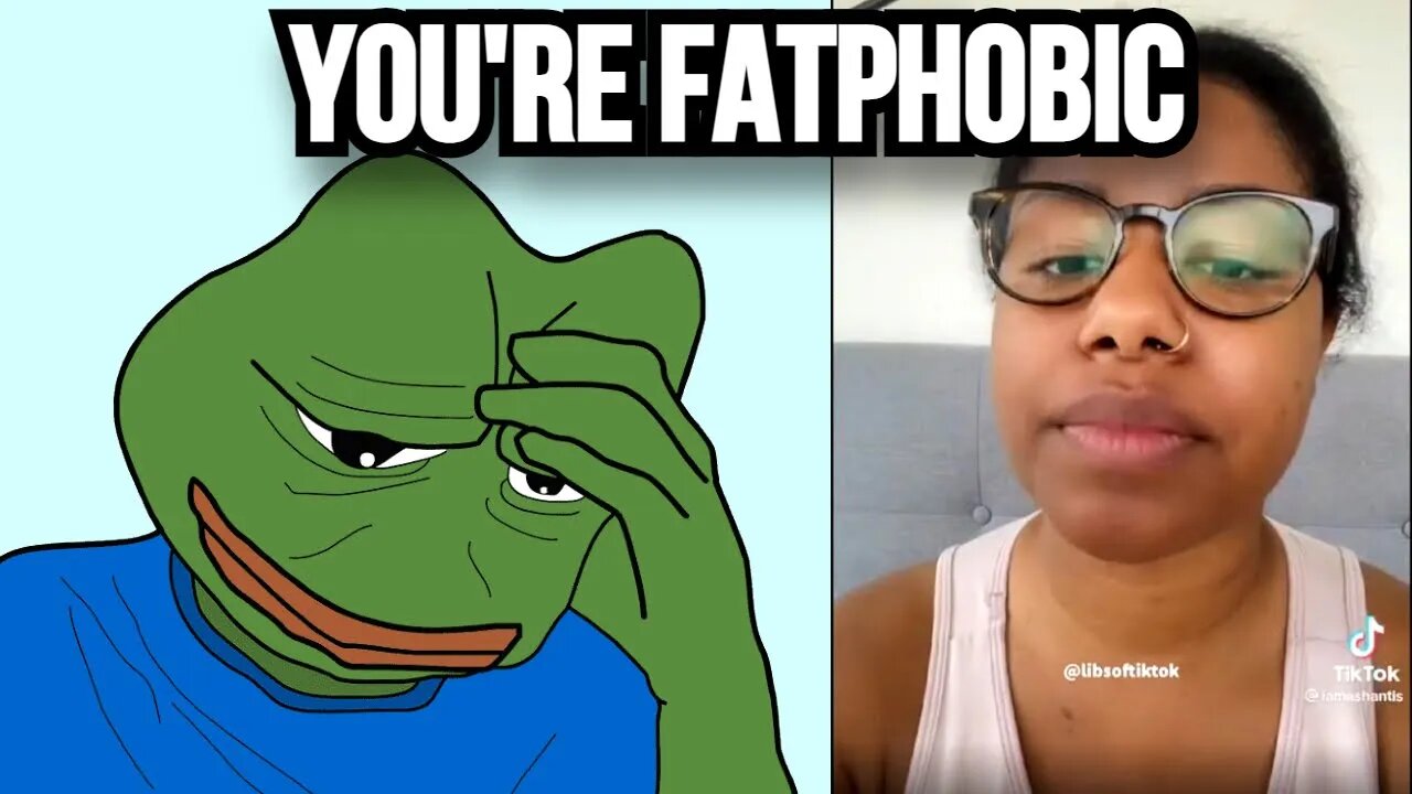 Woke Liberal Thinks Losing Weight Is Fatphobic