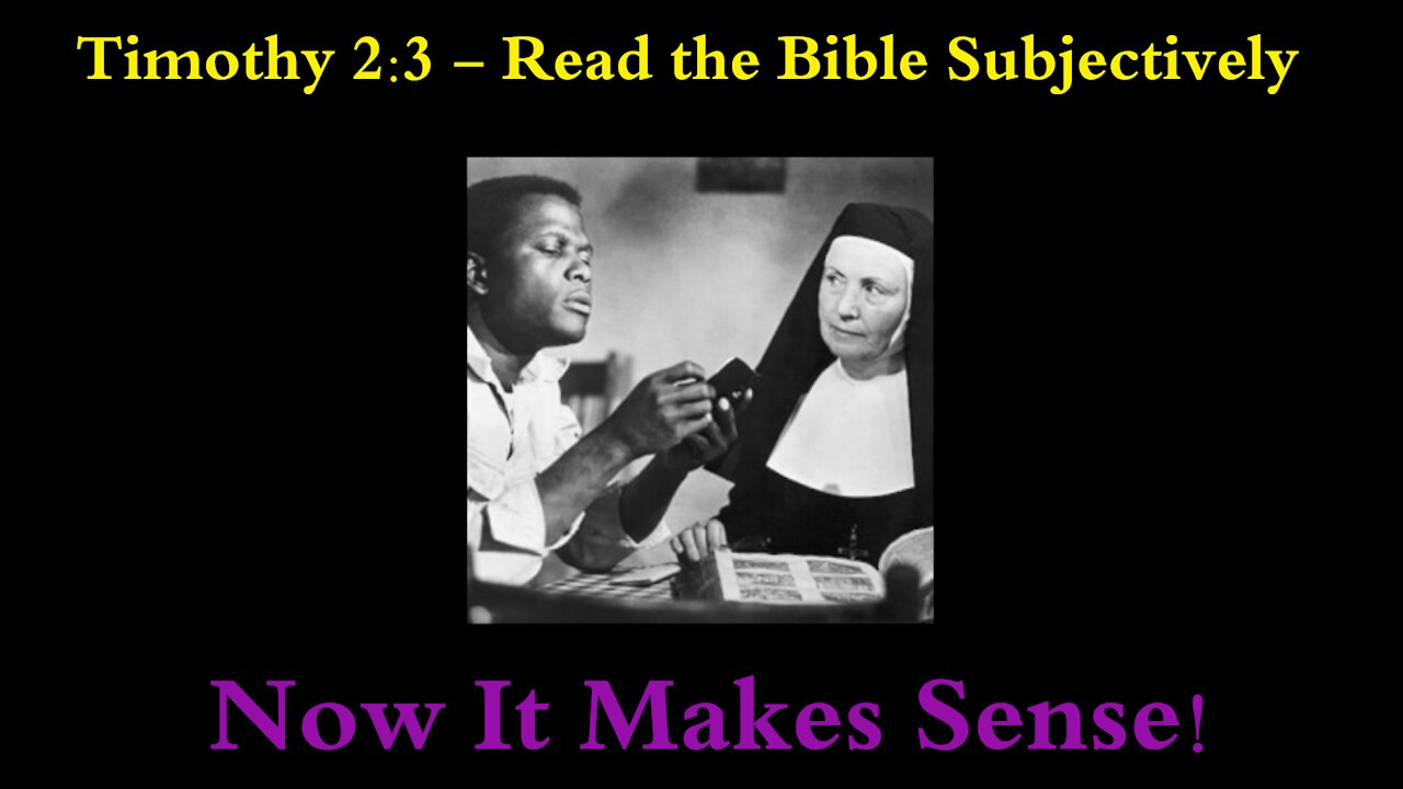 Timothy 2:3 - See It Subjectively - Bible Study with Mimi