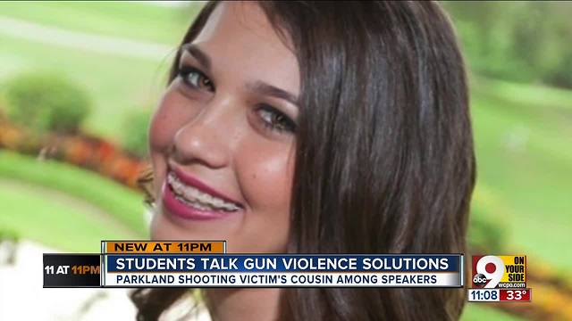 Students talk gun violence solutions at City Hall