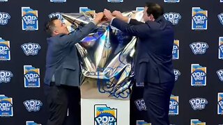 Trophy Treat: The Pop Tarts Bowl Trophy Has A Working Toaster Inside So It Can Toast Pop Tarts