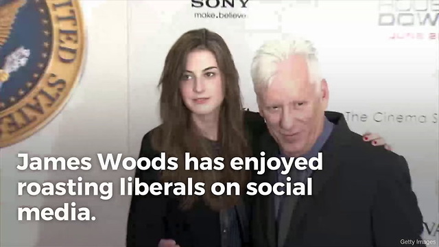 James Woods Tees Off on Liberals With Hilarious Picture